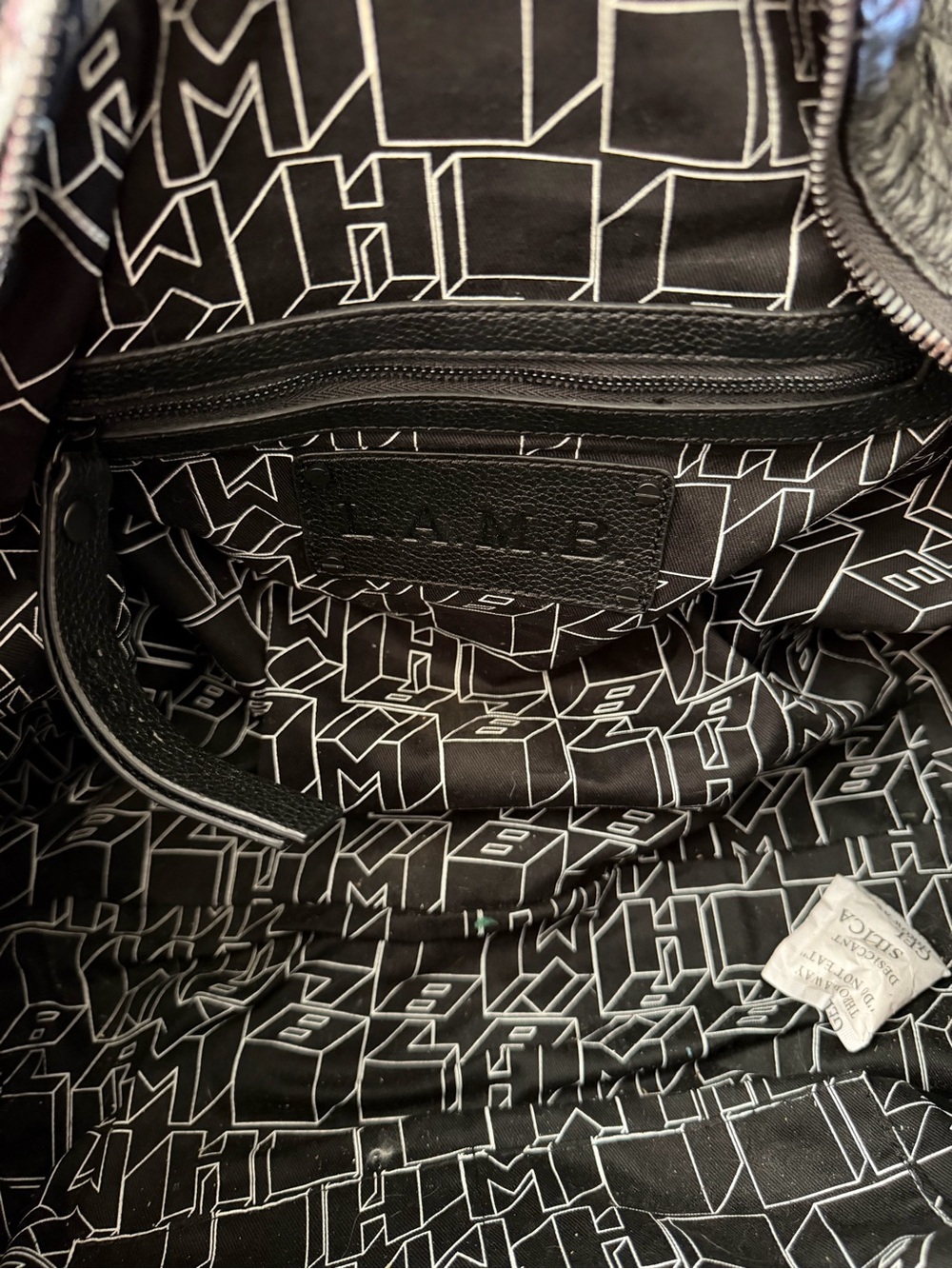 L.A.M.B. Quilted leather small duffle barrel bag - Picture 7 of 10
